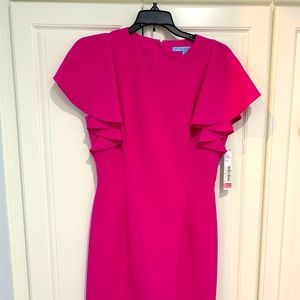 NWT Antonio Melani Ruffle Sleeve Dress Size 2